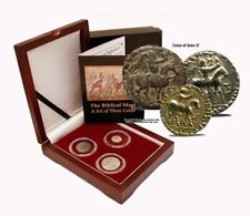 Journey of the Magi: Wisemen Biblical Holy Land. Certified Bronze & Silver Coins picture