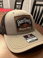 Early Times Kentucky Whiskey Bourbon New Trucker Hat Richardson 112 Hat Cap picture