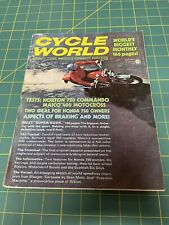 Vintage Cycle World Magazine March 1971 Norton 750 Commando Maico 400 Motocross picture
