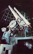 Griffith Observatory Twin Refracting Zeiss Telescope Astronomy Vtg Postcard B31 picture