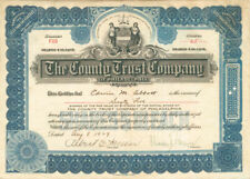 County Trust Company of Philadelphia - Stock Certificate picture