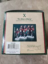 Dept 56 Heritage Village  -12 days of Dickens-”Ten Pipers Piping” UNOPENED NRFB picture
