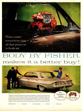 1961 Body By Fisher Automobiles Vintage Print Ad Makes It A Better Buy picture