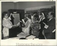 1970 Press Photo Volunteers Prepare for Human Relations Committee Elections picture