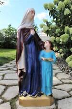St. Anne and Mary Statue 24 inch Garden Statue Indestructible Polyurethane Plug picture