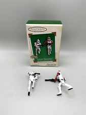 Hallmark Keepsake Ornament Star Wars Clone Troopers 2003 Set of 2 Miniature picture