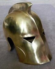 Medieval Antique Dr. Fate helmet Brass Plating Historical metal plume helmet picture
