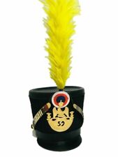 DGH® Nepoleonic French Shako Helmet Yellow Plume EME 59 no. 1806 Model H1 picture