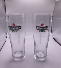 Heineken Trade Mark 0.25L V2 Set Of Two Cup Glass Beer  picture
