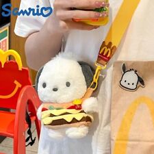 Mcdonalds × Sanrio Pochacco Hamburger Plush Toy Doll Bag Cross-Body Bag picture