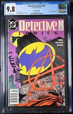 DETECTIVE COMICS #608 CGC 9.8, 1989 RARE NEWSSTAND EDITION 1ST APPEARANCE ANARKY picture