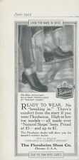1914 Florsheim Shoe Co Elite Velvet Calf No Breaking In Vtg Print Ad CO6 picture