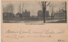 VINTAGE POSTCARD OHIO NORTHERN UNIVERSITY CAMPUS POSTED 1906 SCARCE POSTMARK picture