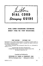 Instruction Manual Fits Sam's Dial Cord Stringing Guide for Antique Radios picture