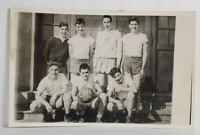 Clear Spring Maryland Boys Basketball Team Repro RPPC Postcard T7 picture