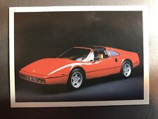 1985 - 1989 Ferrari 328, Dream Machines Trading Card RARE Awesome L@@K #88 picture