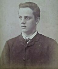 Worcester Massachusetts Cabinet Photo Young Man Flodin  Thyberg 1880s picture
