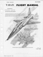 254 Page 1978 Northrop T-38 T-38A T-38B Talon T.O. 1T-38A-1 Flight Manual on CD picture