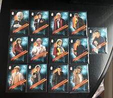 DOCTOR WHO TIMELESS (Topps/2016) Complete DOCTORS ACROSS TIME Chase Card Set picture