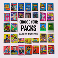 Sealed Non-Sport Trading Card Packs VTG - You Pick Marvel Impel Comic Topps DC picture