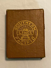 Vintage Southern Pacific Lines Souvenir Playing Cards 1943 Daylight Train picture