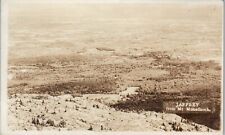 Vintage Postcard RPPC Jaffrey from Mt Monadnock NH New Hampshire Aerial View picture