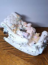 LENOX SLEIGH WITH TOYS 9'' L picture