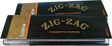 Zig Zag King Size Rolling Papers (2 Packs Of 32 Papers) **Free Shipping** picture