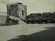 Fort Ticonderoga New York Army Stone Wall Cannon B&W Photograph 3.5 x 5 picture