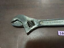 Vintage Crescent Crestaloy 8” Adjustable Wrench Early Jamestown NY USA picture