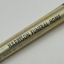 VTG c1950s/60s Ballpoint Pen Harrison Funeral Home Beloit Kansas picture