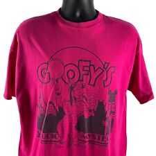 Goofy's Studio Mystery Single Stitch XL Disney Shirt Pink Cast Exclusive Vintage picture
