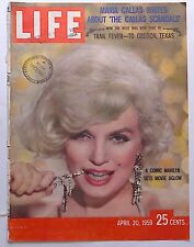 Life Magazine Cover Only ( Marilyn Monroe ) April 20, 1959 picture