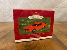 Hallmark Keepsake Ornament 1969 Pontiac GTO Judge Red Collectors Series 2000 picture