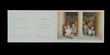 1985 Greek King Constantine Queen Anne-Marie Signed Royal Christmas Card Royalty picture