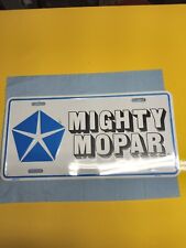 Vintage Mighty Mopars License Plate Dodge Chrysler picture