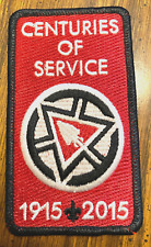 Order of the Arrow 2015 NOAC ... OA Centennial Centuries of Service Award Patch picture