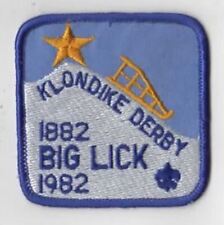 1882-1982 Klondike Derbyy Big Lick District Blue Ridge Mountains Council BLU Bdr picture