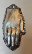 Antique Pewter Silver GERMAN Hand Milagro Ex Voto 5