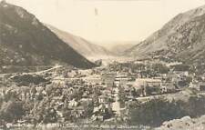 RPPC Aerial View Georgetown Foot Loveland Pass CO Real Photo P452 picture