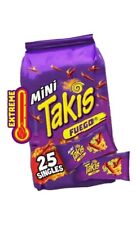 Takis Fuego Mini 25 pc / 1.23 oz Bite Size Multipack, Hot Chili Pepper & Lime 👍 picture