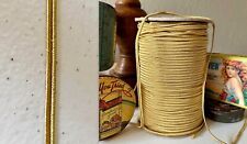 Vintage French Cording 5 Yards Gold Braiding 3/16