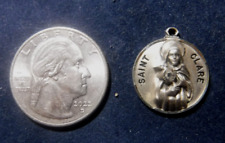 St Clare of Assisi Sterling Silver Medal picture