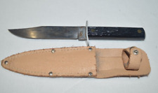 vintage West-Cut Western Cutlery Boulder Colo. USA  fixed blade knife picture