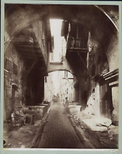 Italy, Rome, Ghetto, Photo. Anderson Vintage Print Print, Albumin Print picture