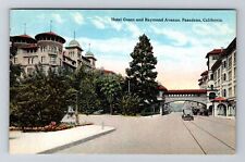 Pasadena CA-California, Hotel Green And Raymond Avenue, Vintage Postcard picture