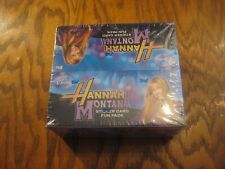 2008 Topps HANNAH MONTANA  Factory Sealed Sticker Card BOX  of 24 packs picture