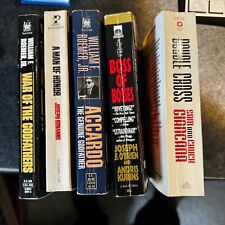 lot of 5 mobster-gangster  mafia paperbacks picture