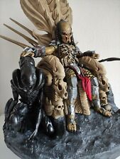 Predator and Alien on Throne 3D printed and hand painted figure picture