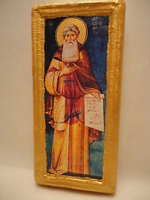 Saint Arsenios Arsenius San Arsenio Byzantine Greek Orthodox Icon Art on Wood picture
